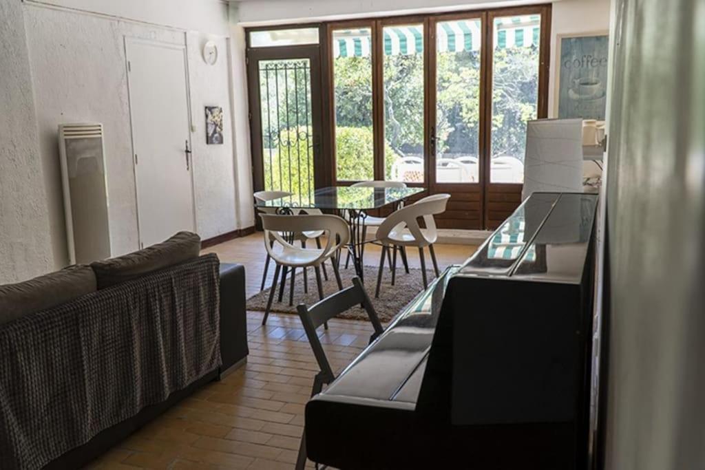 Charmant Rez De Villa Climatise Renove, 90M2 Avec Parking Cassis Exteriér fotografie