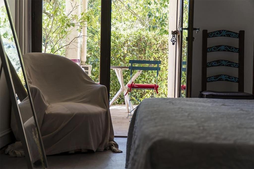 Charmant Rez De Villa Climatise Renove, 90M2 Avec Parking Cassis Exteriér fotografie