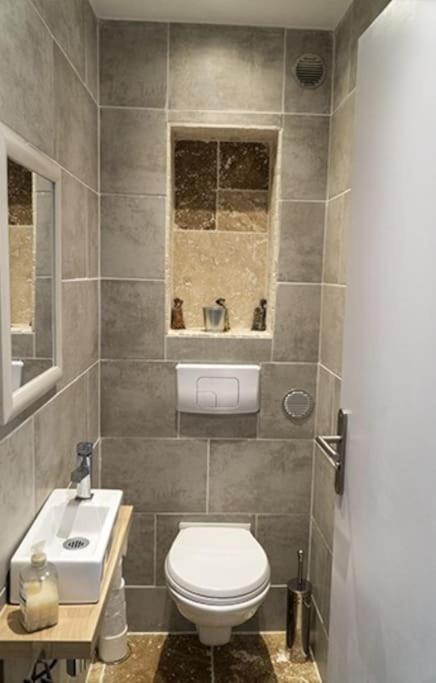 Charmant Rez De Villa Climatise Renove, 90M2 Avec Parking Cassis Exteriér fotografie