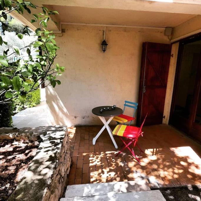 Charmant Rez De Villa Climatise Renove, 90M2 Avec Parking Cassis Exteriér fotografie