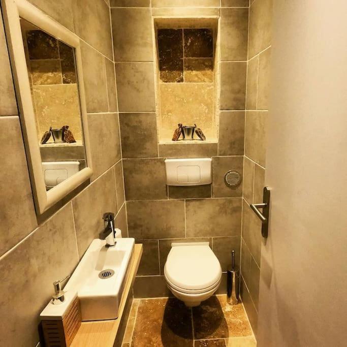 Charmant Rez De Villa Climatise Renove, 90M2 Avec Parking Cassis Exteriér fotografie