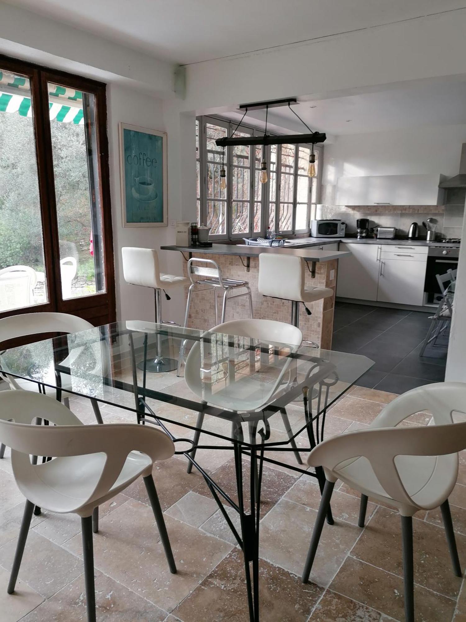 Charmant Rez De Villa Climatise Renove, 90M2 Avec Parking Cassis Exteriér fotografie